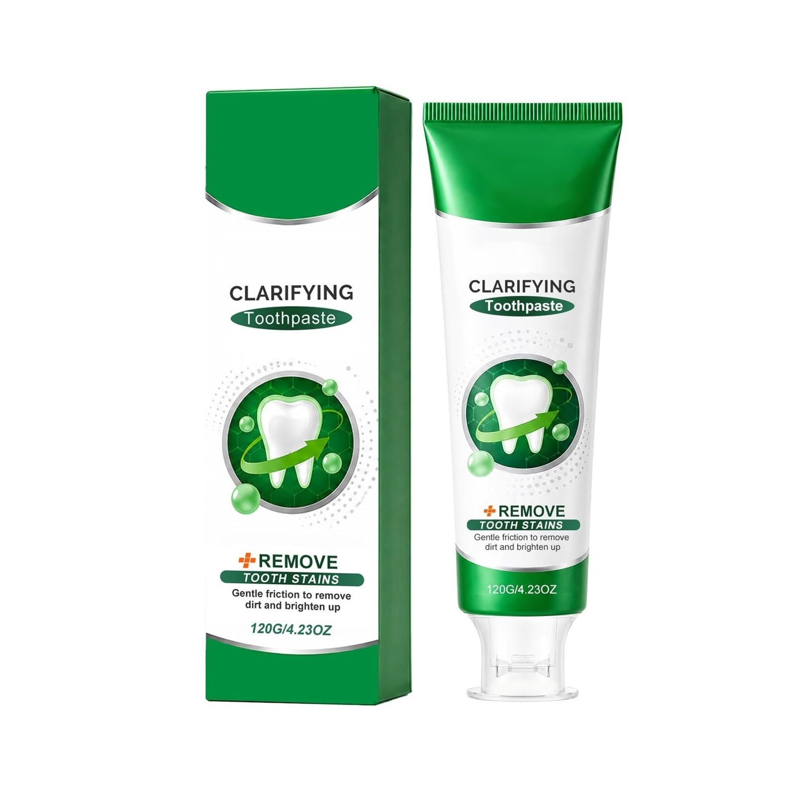 Pasta de dientes for el cuidado las encías 120 g | Limpia suavemente la boca, protege la salud de las encías, mejora el brillo de los dientes y refresca el aliento(2pcs)
