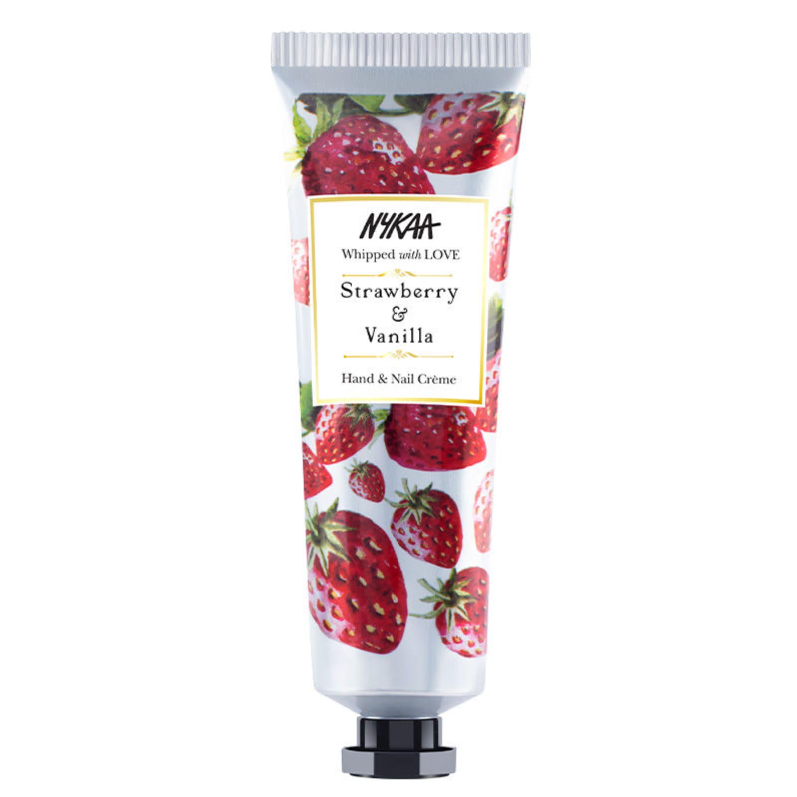 Nykaa Naturals Strawberry & Vanilla Hand & Nail Creme, 30ml| With Avocado, Almond Oil, Jojoba Oil & Hyaluronic Acid| Moisturises & Nourishes Skin| Combats Dryness| Non-Greasy & Non-Sticky Formula-picture-16