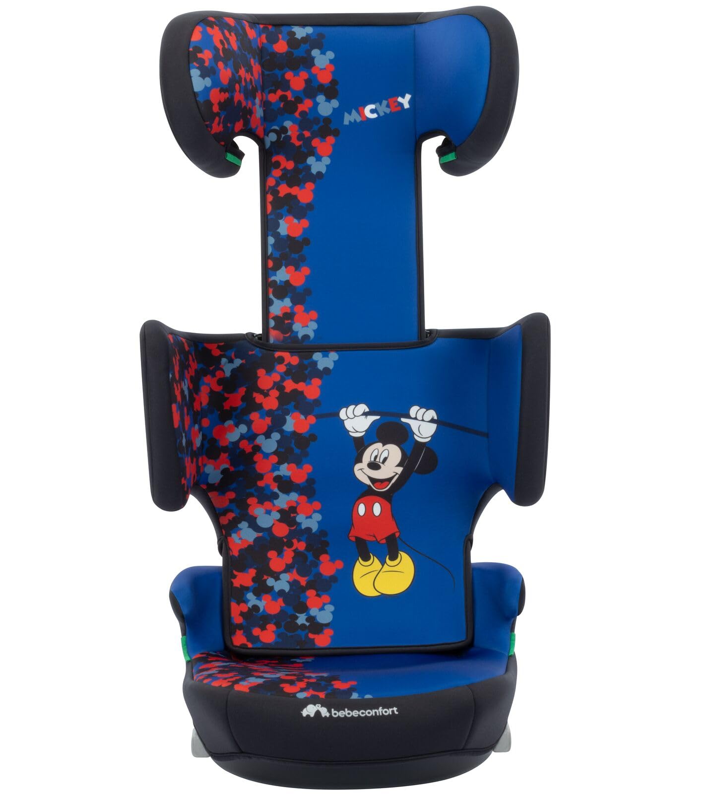 Bebeconfort Disney Hera i-Fix, Seggiolino Auto 15-36 kg, 3,5-12 anni (100-150 cm), Seggiolino Auto Isofix Pieghevole, Portatile e Leggero 4.4 Kg, 14 Posizioni Poggiatesta, Fun Mickey