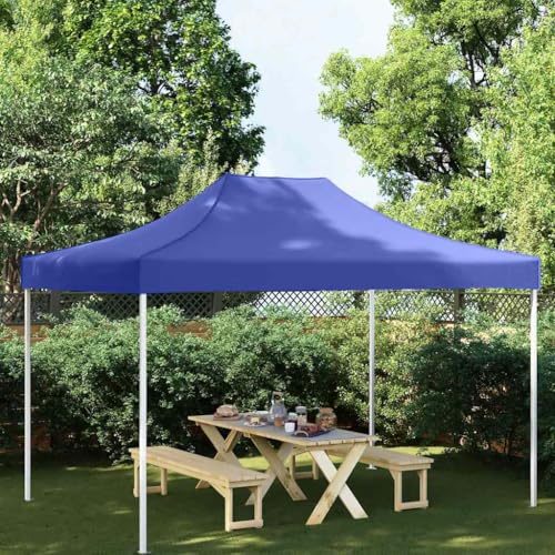 Generico Techo para carpa para fiestas, 4 x 3 m, azul, 270 g/m², para toldos y cenadores