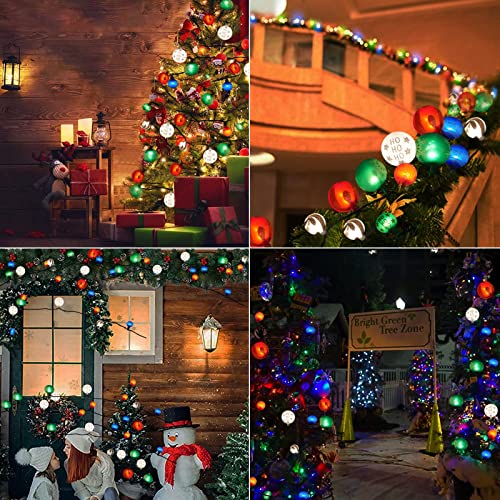 Itayak Christmas Ball Ornament Lights, 28Ft 25 Bulbs Christmas Tree String Light, Indoor Christmas Lights,Plug In Expandable Wire Lights For Christmas Holiday Party #TOP5