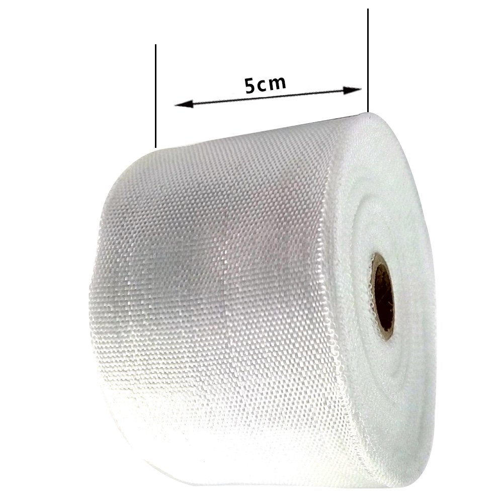 QUARKZMAN Fibra Vetro Tessuto Nastro Isolamento Rete 30m(33 Iarde) X20mmx0,17mm Per Rinforzo Riparazione