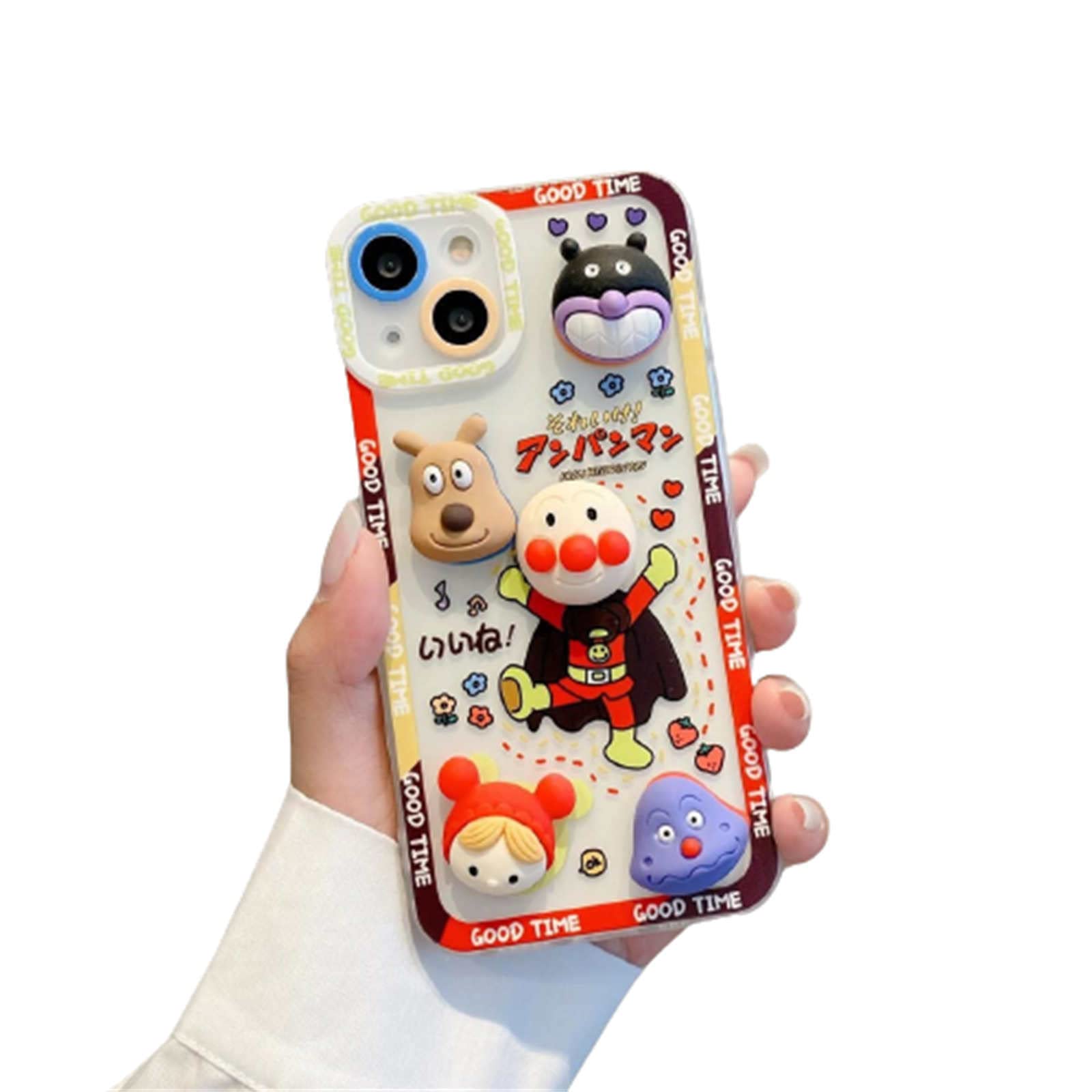 Amazon.co.jp: KATO-AOAO アイフォン14 ケース クリア アンパンマン