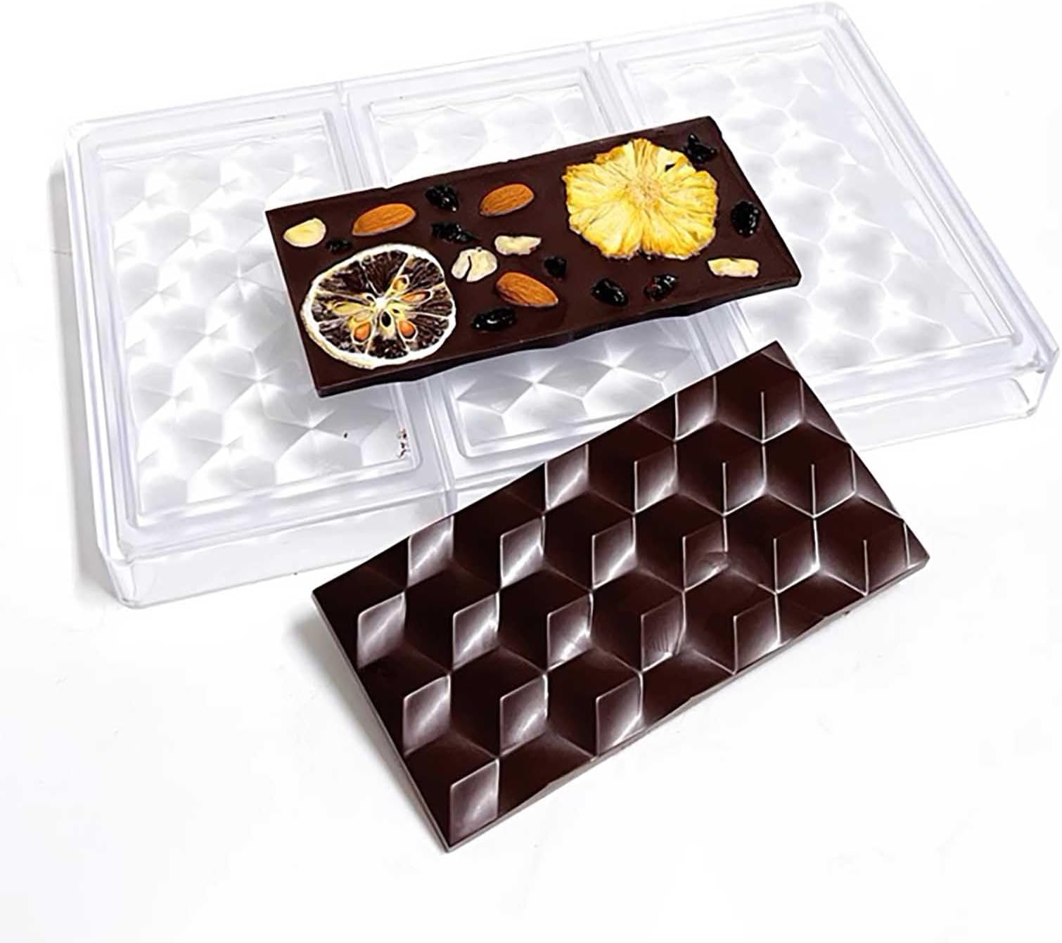 Polycarbonate Chocolate Mold DIY Handmade Chocolate Candy Mould Pastry Tools Bakeware (19410)