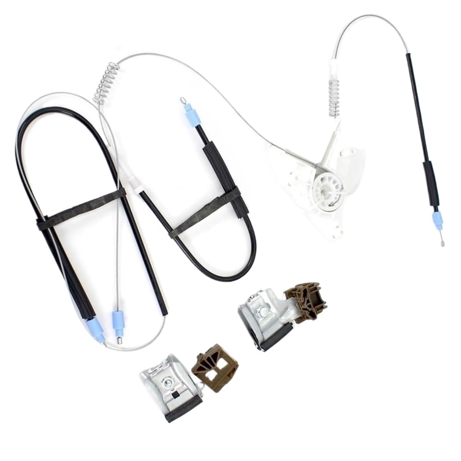 Alzacristallo per auto Kit di riparazione per alzacristalli elettrici per auto lato porta anteriore destro per VW per Polo 9N 2002-2010