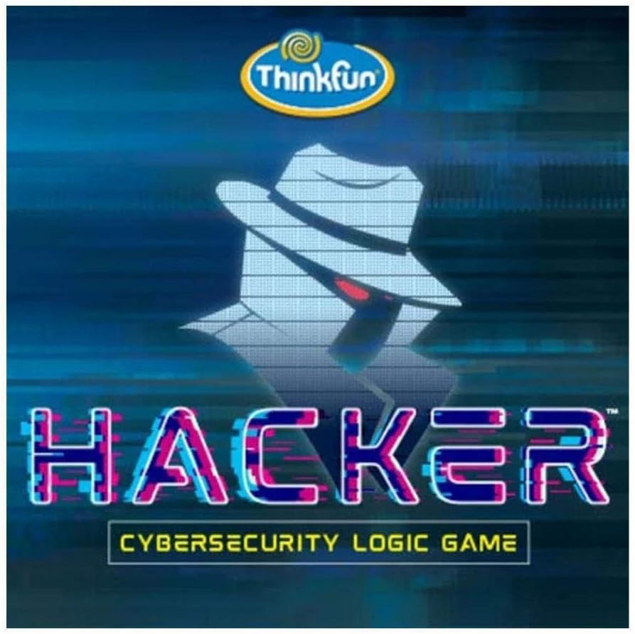 Think Fun Hacker Cybersecurity Coding Game | STEM Toy for Kids and Teens | Educational Puzzle Game for Ages 10 and Up - Multicolor