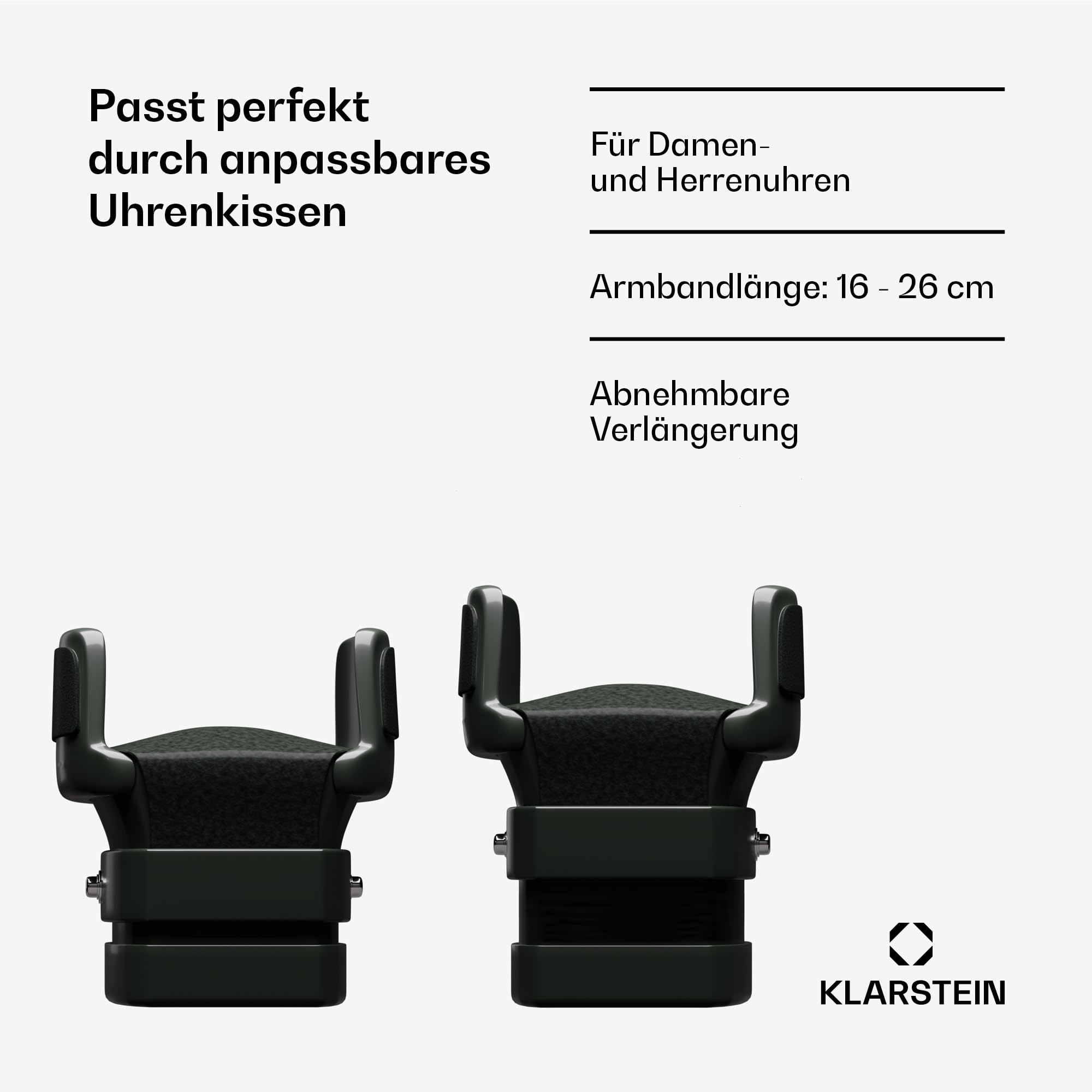 Klarstein Uhrenbeweger für Automatikuhren, Automatik-Uhrenbeweger für 3 Uhren, Automatikuhr Uhrenbeweger mit Acryl-Tür, Automatischer Uhrenbeweger, Blaue LEDs, Watch Winder mit 5 TPD Einstellungen