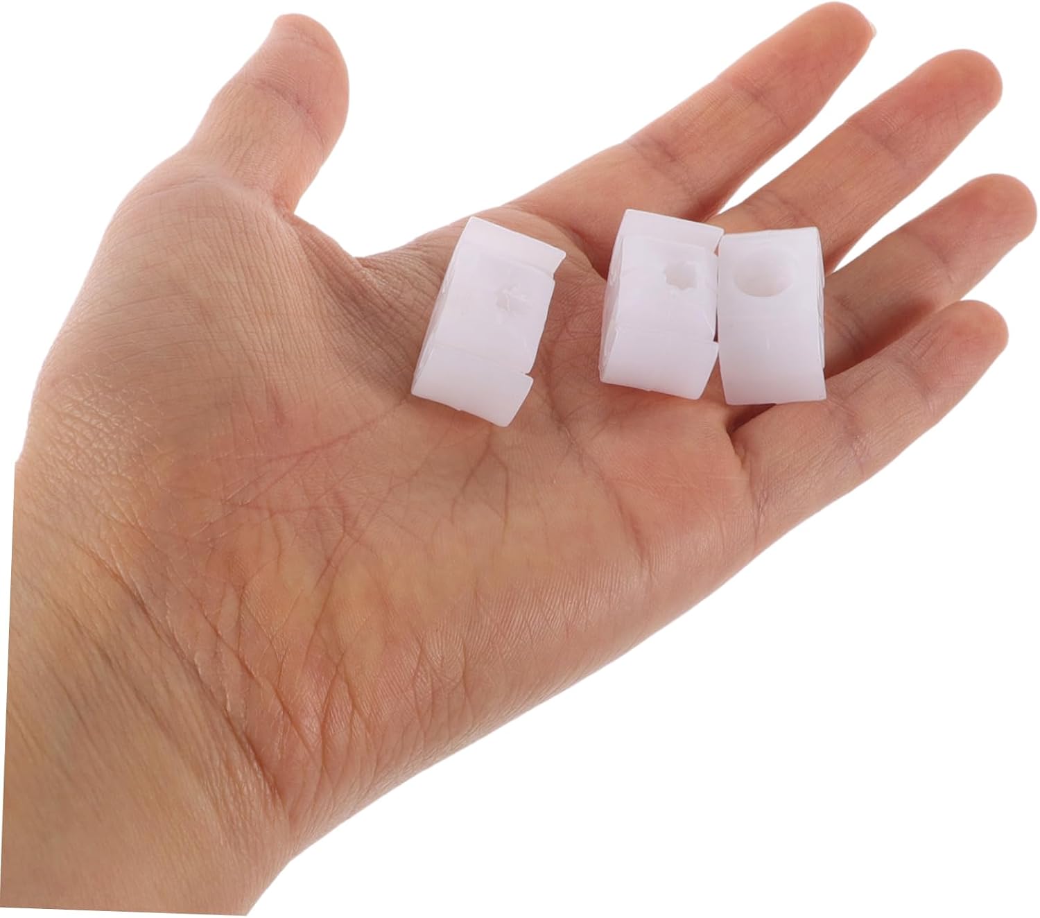 50pcs Line Clamps Nylon Mounting Clips for Automotive Hoses - Fixation Tube Retainers for Secure Wiring