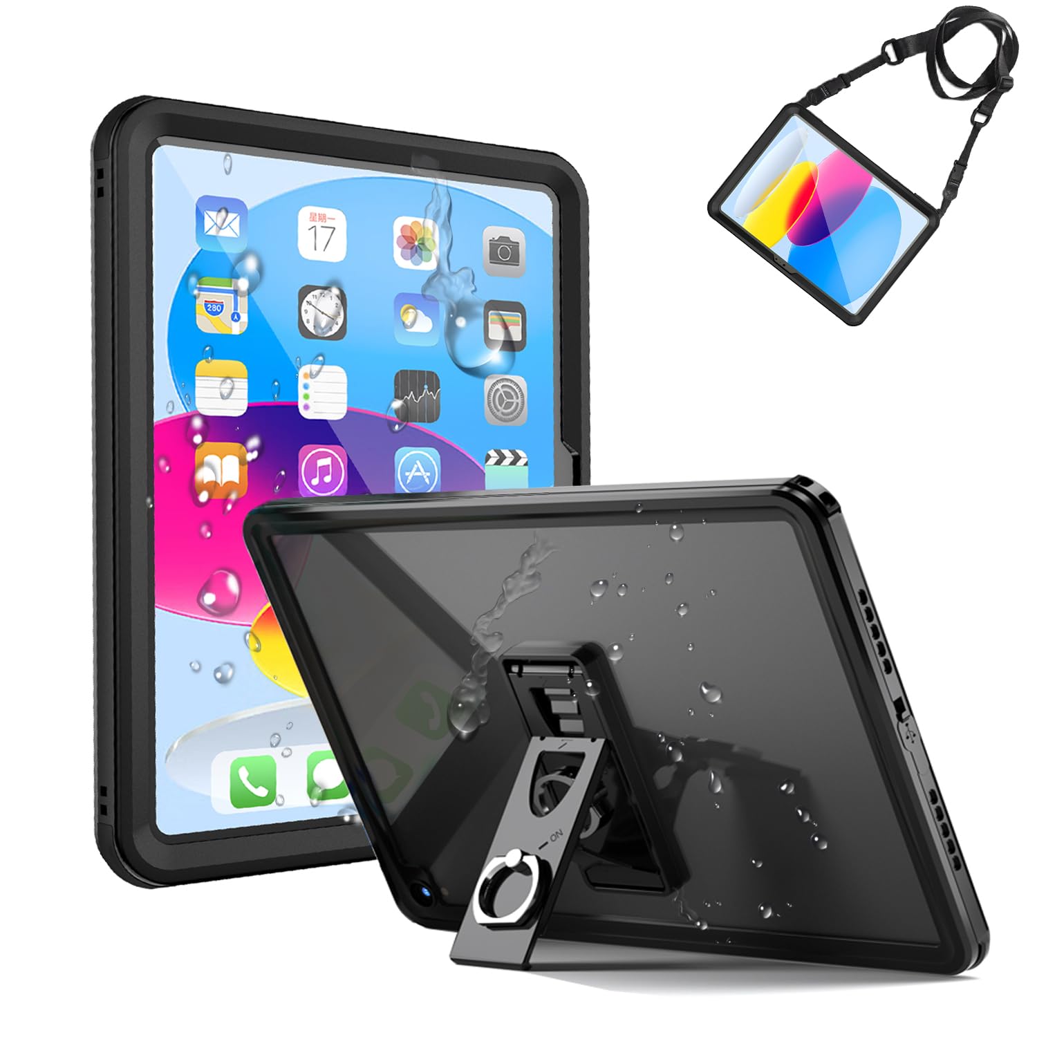 Amazon.co.jp: Ayoii軽量型iPad 第11世代 (A16、2025) 防水ケース iPad