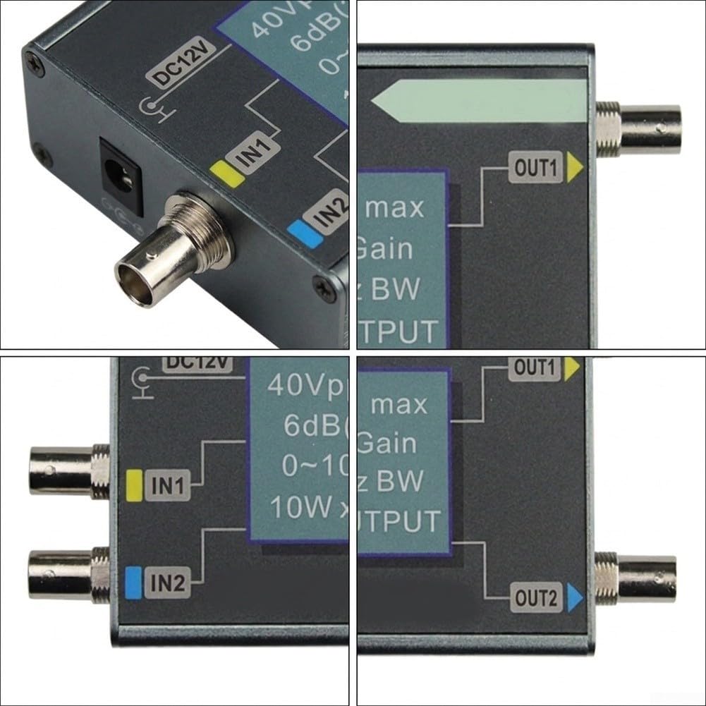 Función de alta potencia Generador de señal 10W Salida 2-Ch(EU)