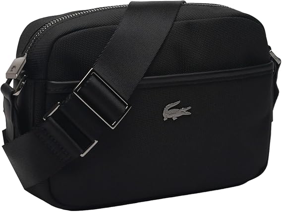 Lacoste Men's Everyday Reporter Bag, Black, One Size