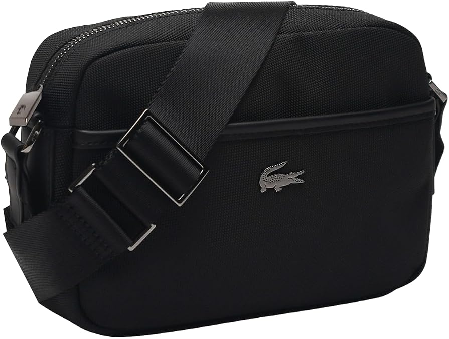 Lacoste Men's Everyday Reporter Bag, Black, One Size