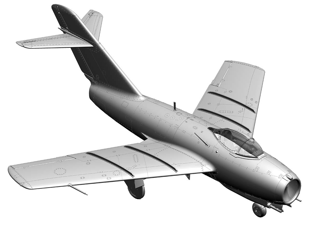 Amazon | ブロンコモデル 朝鮮人民軍空軍 1/48 ミコヤン MiG-15