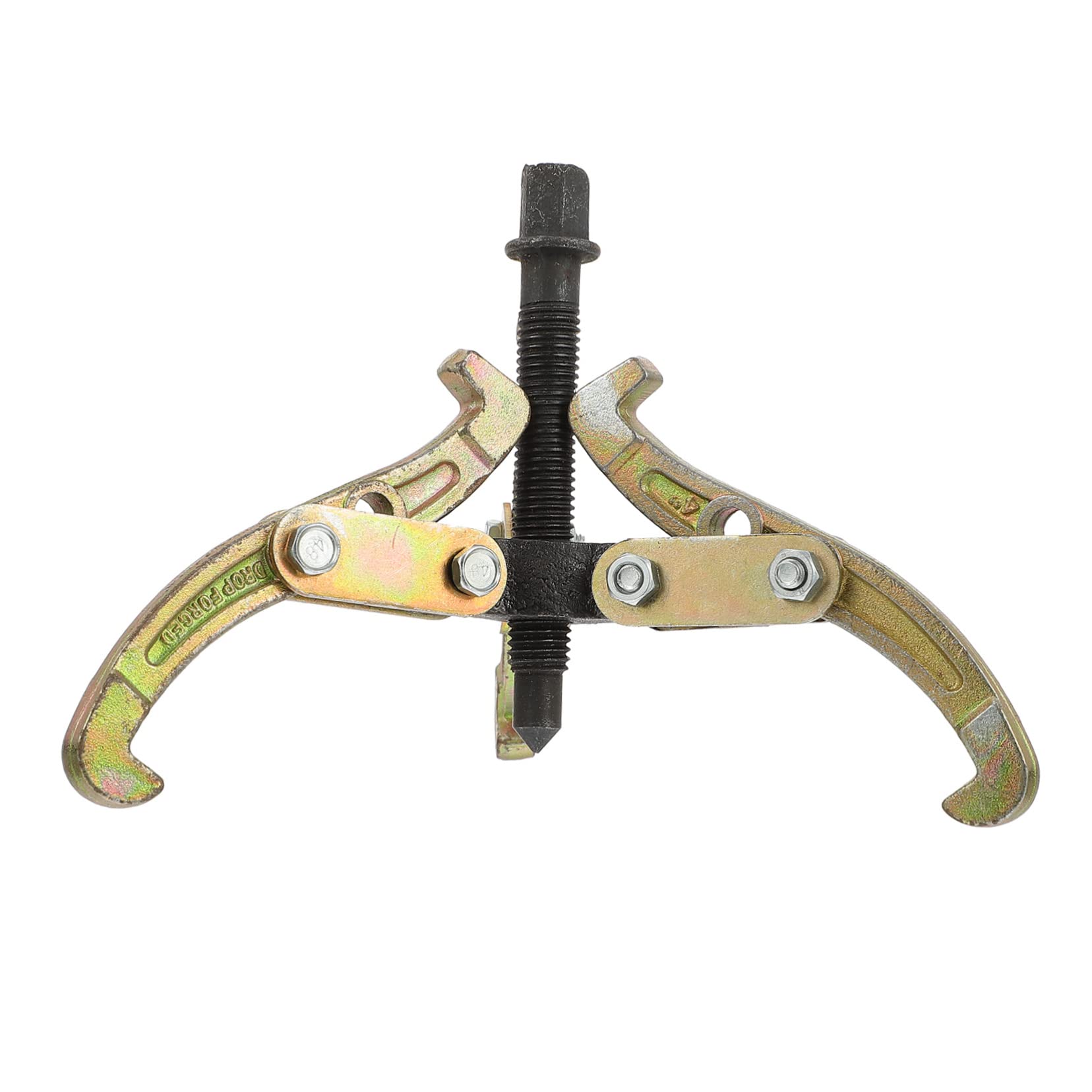 Anneome Extractor de Engranajes de Tres Mordazas de Acero, Herramienta para Extraer Rodamientos y Poleas Resistente Taller Mecánico Color Aleatorio