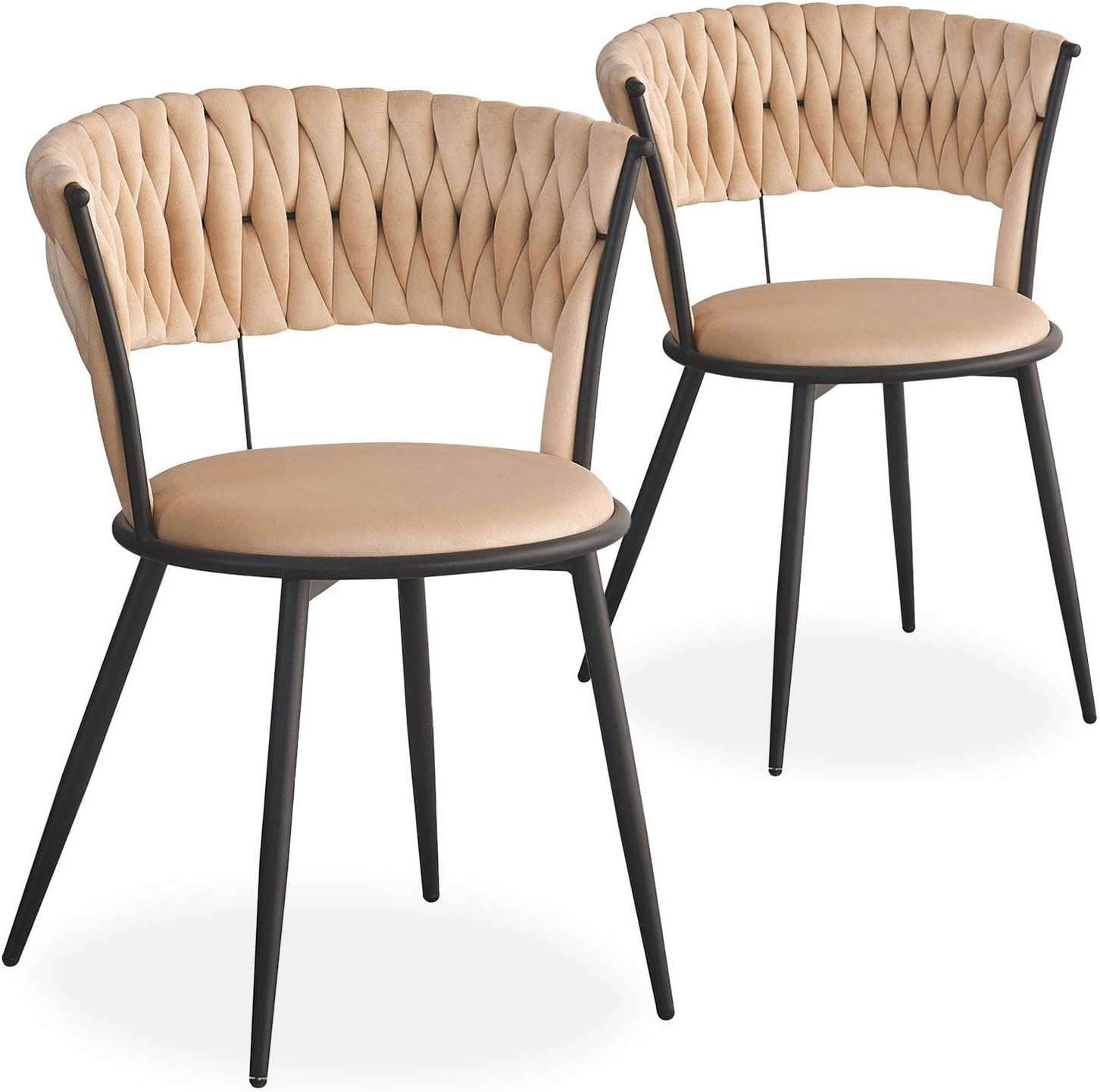 MenzzoVaradian Chair, Beige, L58 x W54 x H78 cm