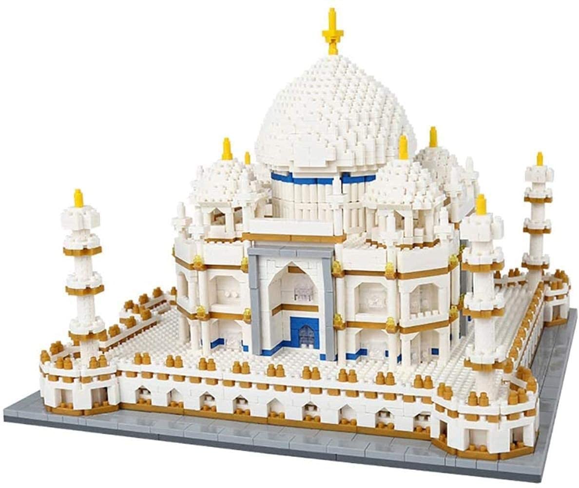 KFDOUSModel Kits, Taj Mahal World Famous Landmark 4000+Pcs Mini Building Blocks Kits KIDS Construction Educational Toy,Christmas fashion KKGGS