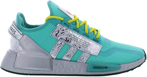 adidas NMD_R1.V2 South Park - Zapatos para hombre talla 8.5, color verde azuladoplateado, Pavo real verde azuladoplateado metálico azul
