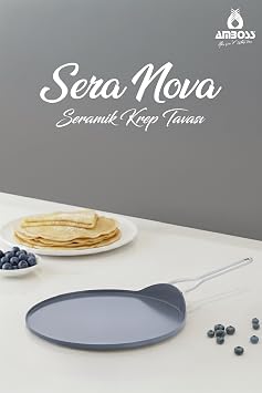 Sera Nova 26 cm Seramik Krep Tavas