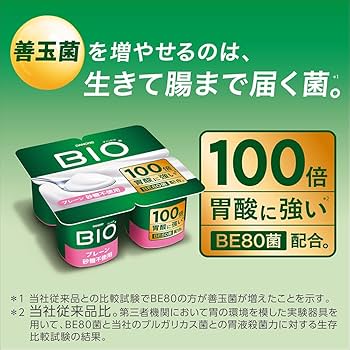 ☆ 16577様 │ビオ　２個 ＋イオンヌローション Amazon.co.jp: [冷蔵]ダノンビオ プレーン・砂糖不使用 ヨーグルト