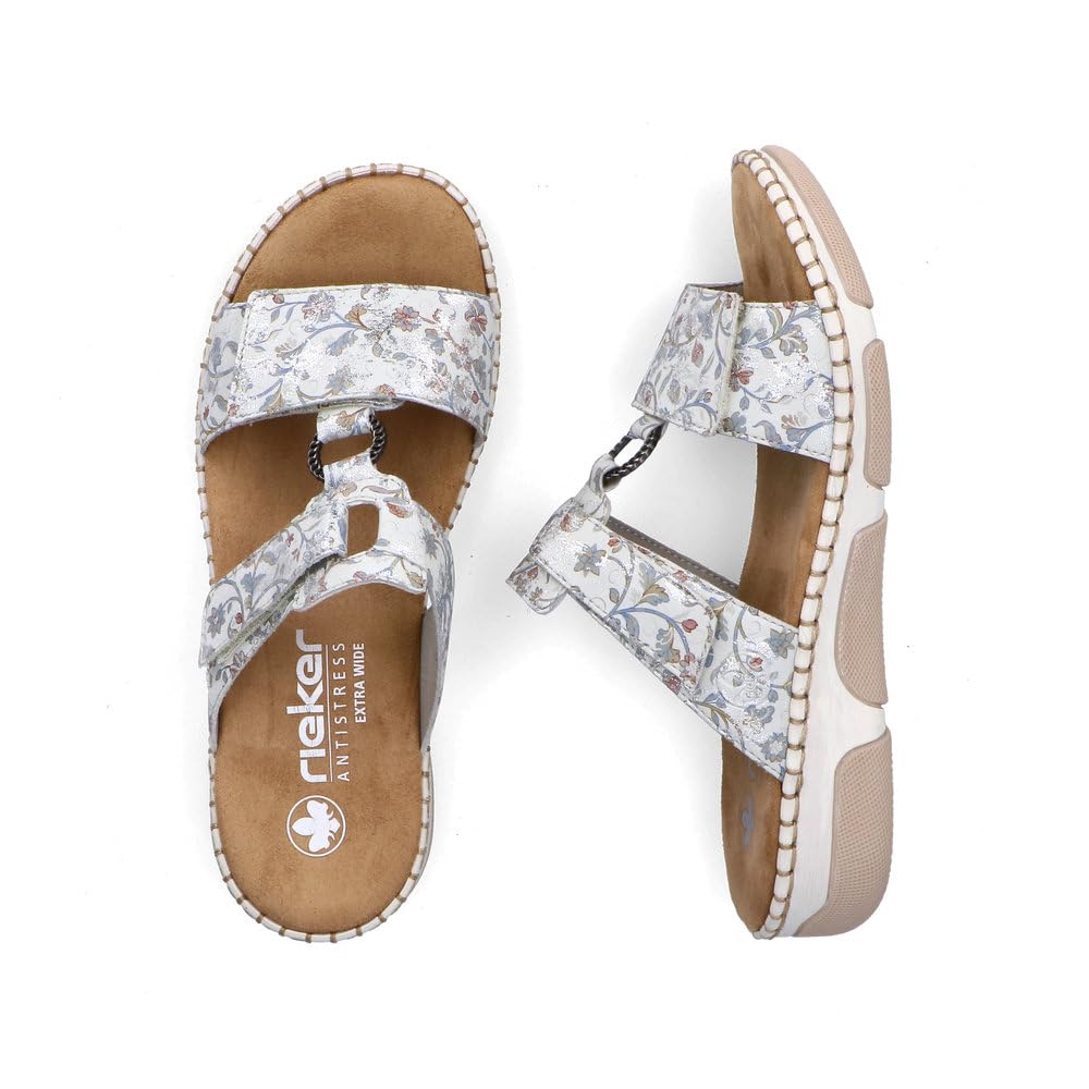 Rieker Damen Keilsandalen 66292, Frauen Sandalen