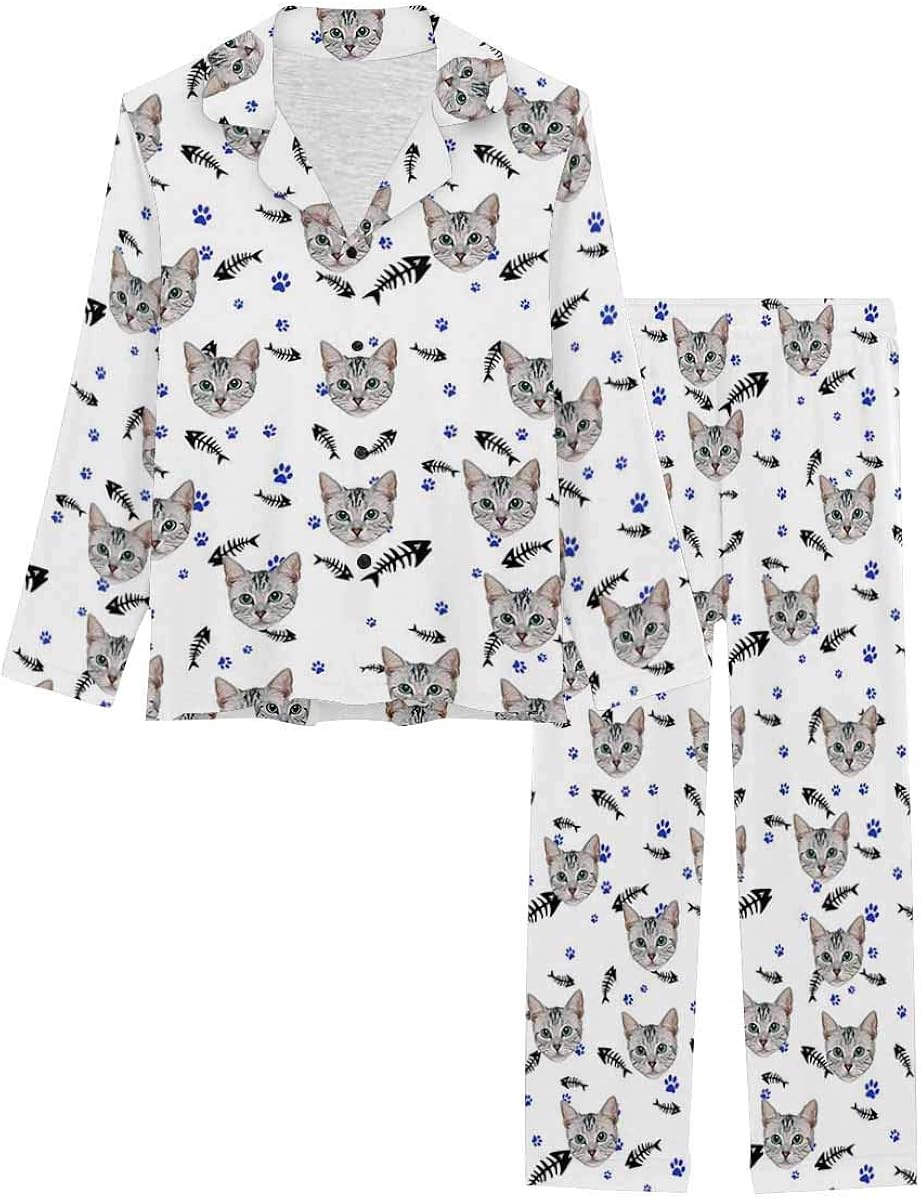 Pajama pants with pets face Clearance