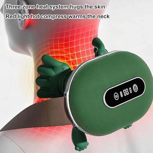 Miniatura 5 de Masajeador inteligente de cuello, cuello y hombro, nuevos masajeadores portátiles de hombro y espalda de mano 2026, masajeador cervical, masajeador