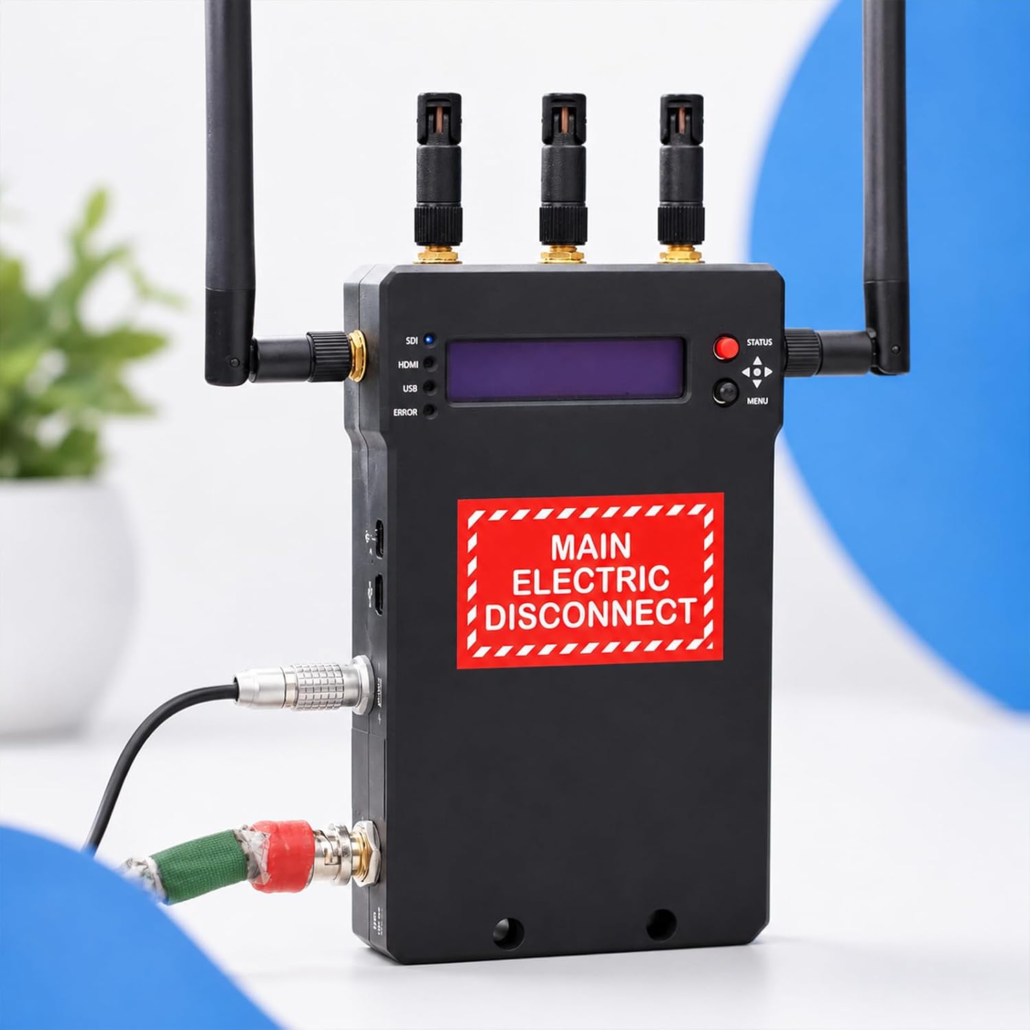 8 Pcs 5"x 3.5" NEC Compliant Emergency Disconnect Sticker image 5