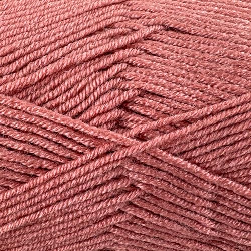 Image of Cloud Touch Baby - DK Weight Soft Anti-Pilling Yarn for Baby Clothes, Blankets & Amigurumi Crochet & Knitting, 90% Acrylic 10% Viscose derived from Bamboo, 3.53 Oz / 262 Yards (Dusty Rose, 1 Pack)