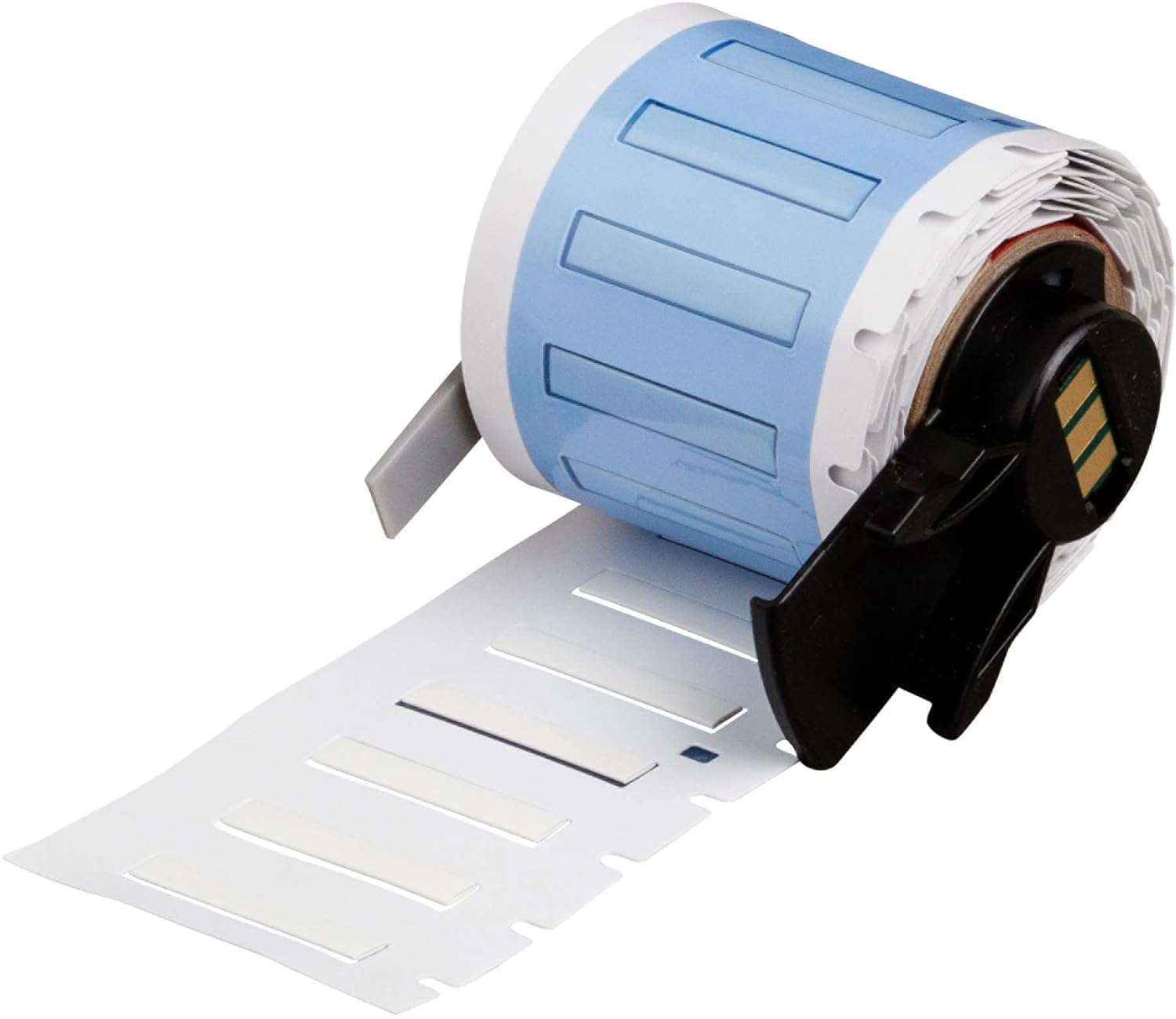 Brady PermaSleeve Heat Shrink Wire and Cable Labels for M610, M611, M710, BMP61, and BMP71 Printers - 0.094" Dia x 1", White. M6-094-1-342-WT