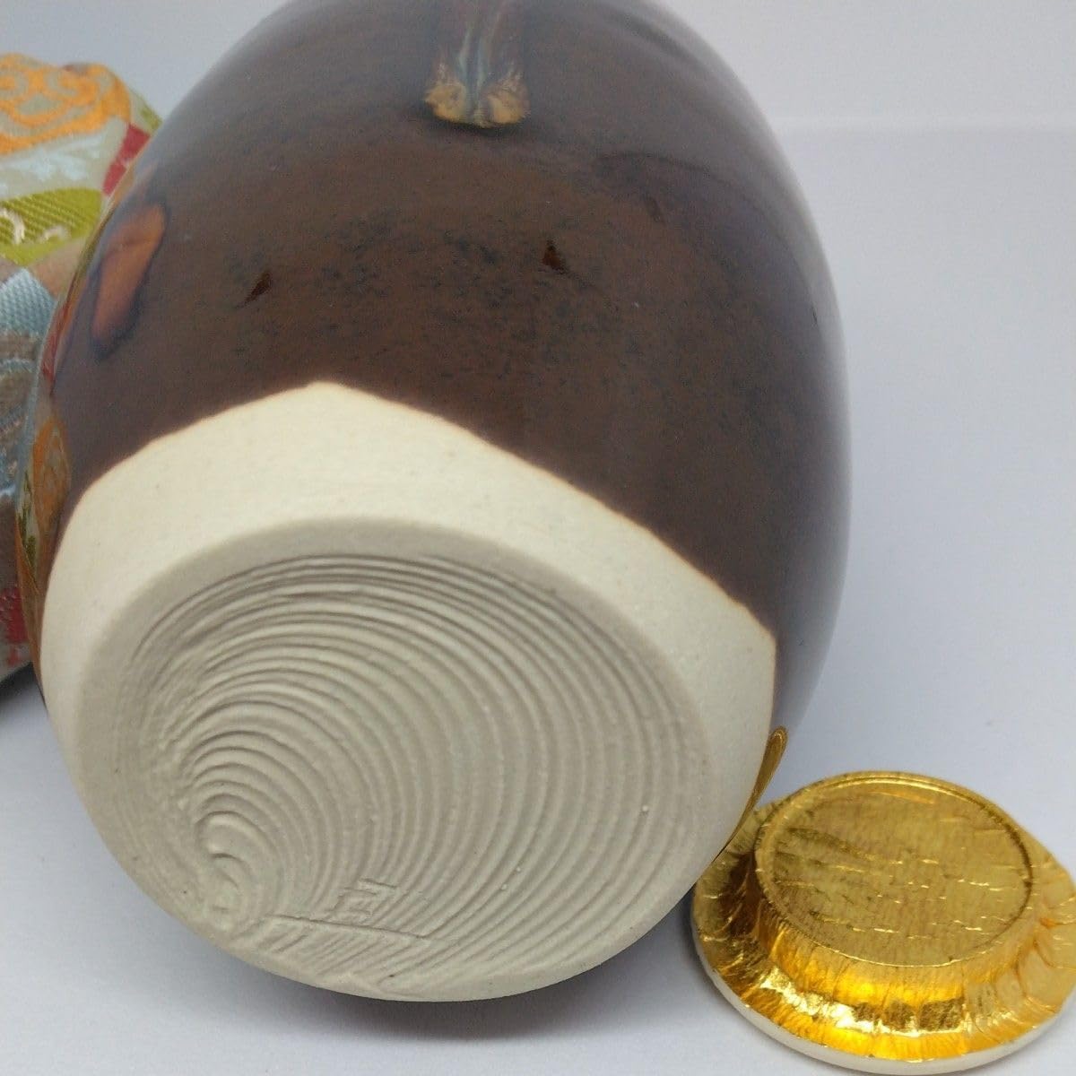 未使用品】 紅富士蒔絵 大棗 隆利 茶道具 共箱 輪島塗 未使用品】紅