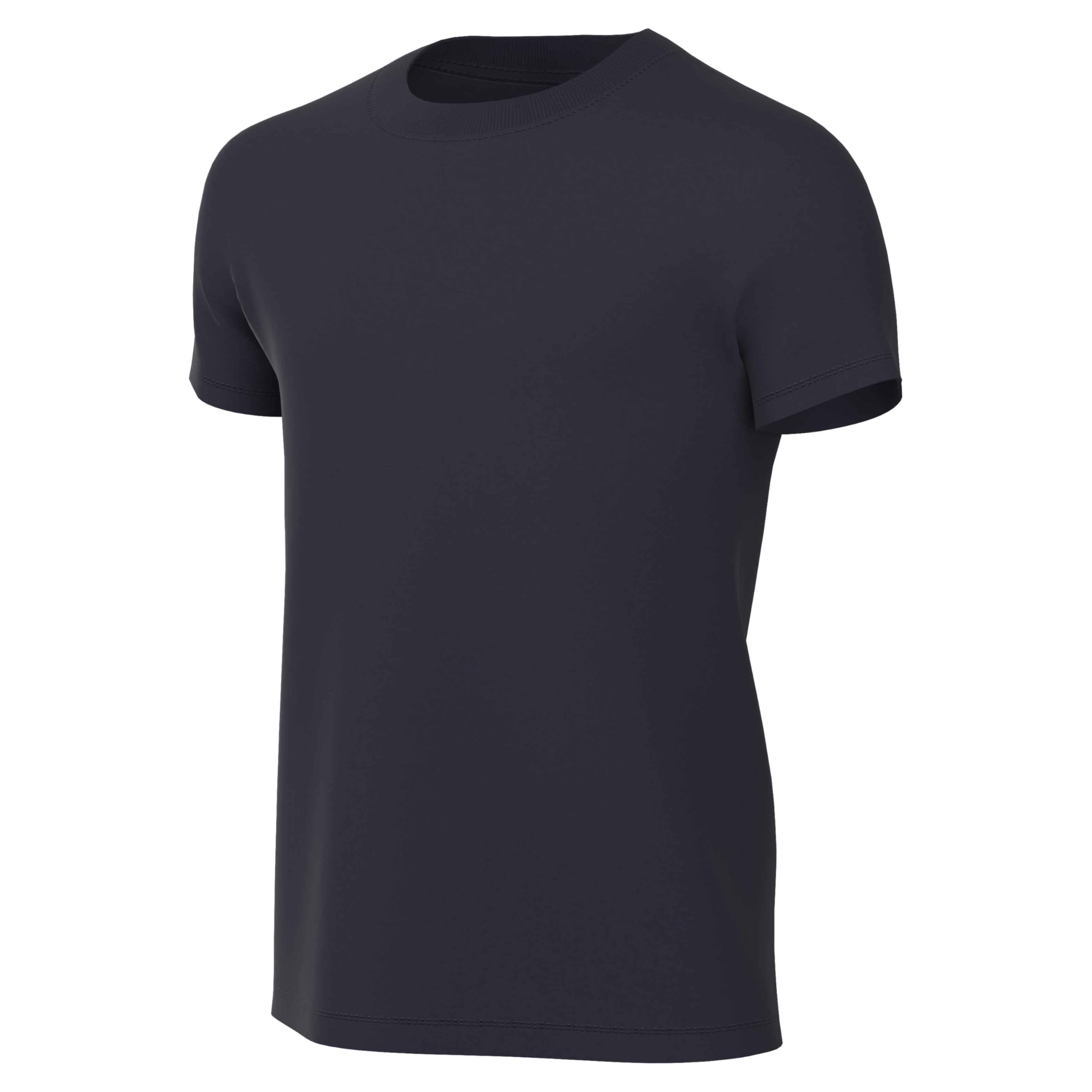 NIKE Kid Park 20 Tee Jr T Shirt, Obsidian/White, 13-15 Years UK