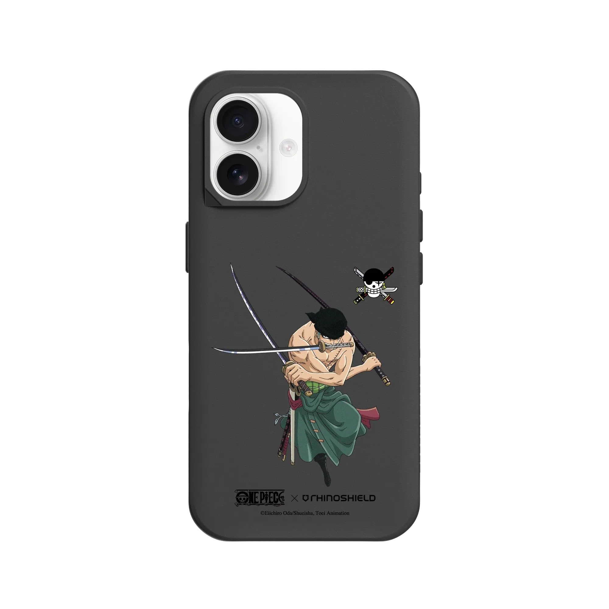 Coque RhinoShield MagSafe iPhone 17 SolidX noire absorption des chocs Zoro - 8