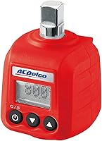 ACDelco 3/8" Heavy Duty Digital Torque Adapter 5.9-59 ft-lbs Buzzer LED Alerts ISO 6789 Certified