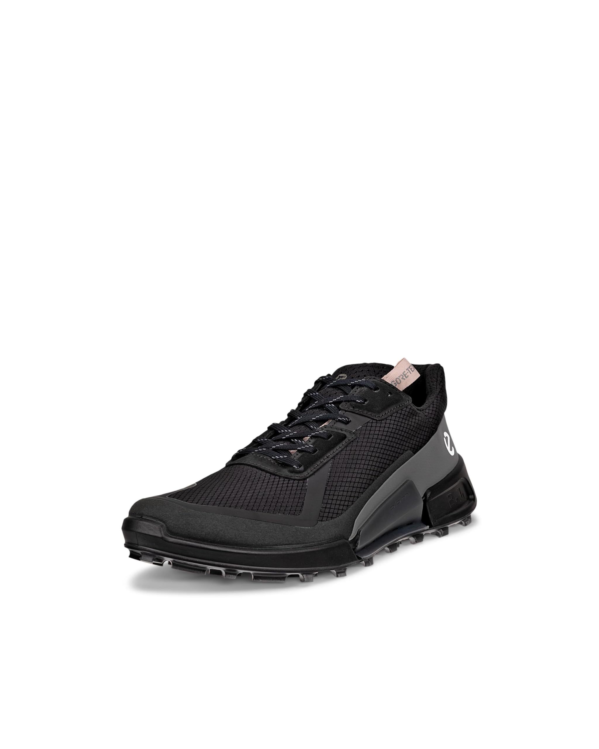 ECCO Women's Biom 2.1 Low Gore-TEX Waterproof Cross Trainer, Black/Dark Shadow, 7-7. 5