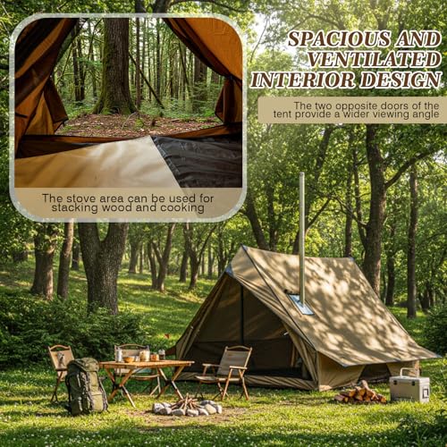 Carpa Hot Tent Soulchen 2-3 Personas Impermeable Ligera miniatura 5