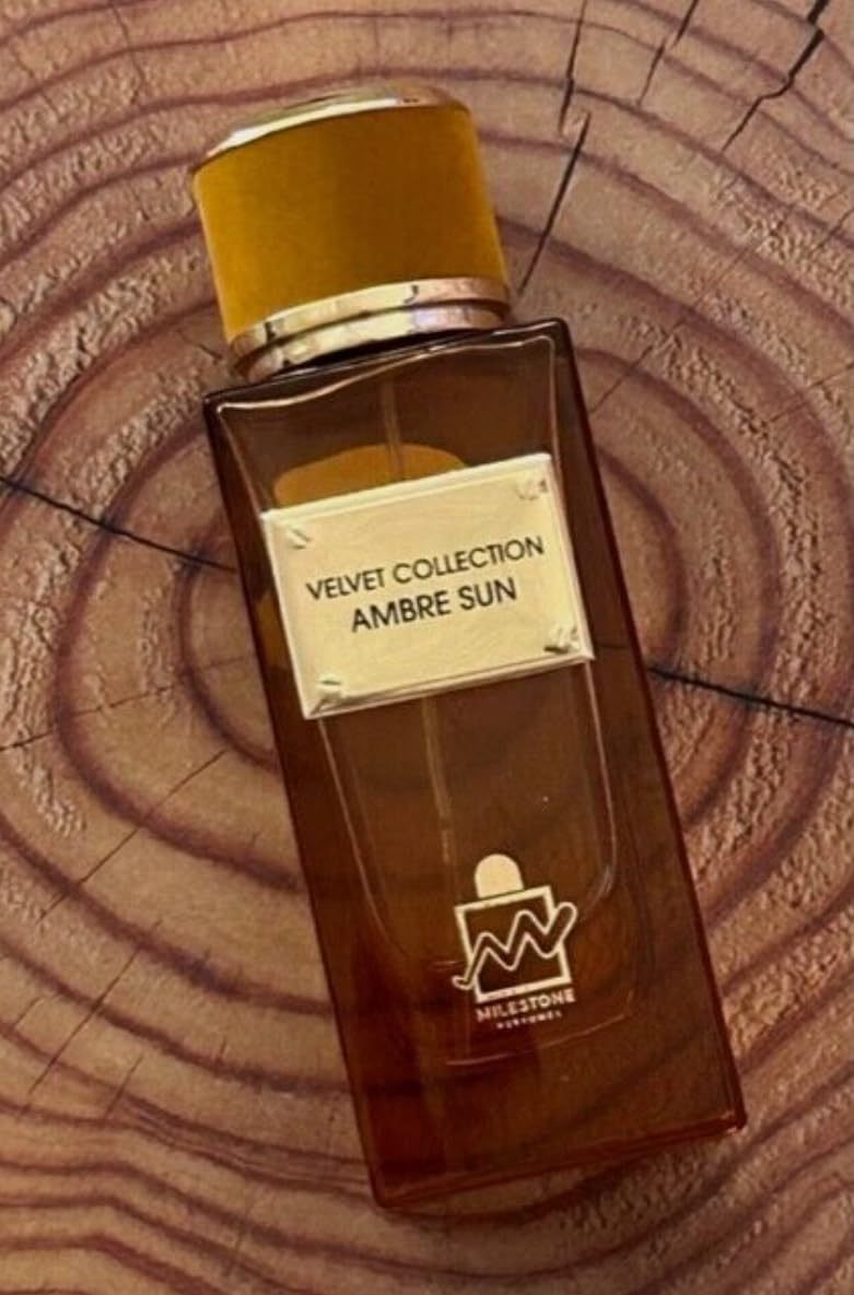 Generic New Velvet Collection Ambre Sun Eau De Parfum 3.4 Fl Oz Jumbo Sized Milestone