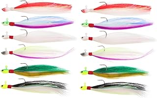 Toddmomy 12 Pcs vib Hard Bait Fake Bait Saltwater jigs Fishing jigs Saltwater Fishing Lures Casting jigs Bucktail Jigs Saltwater