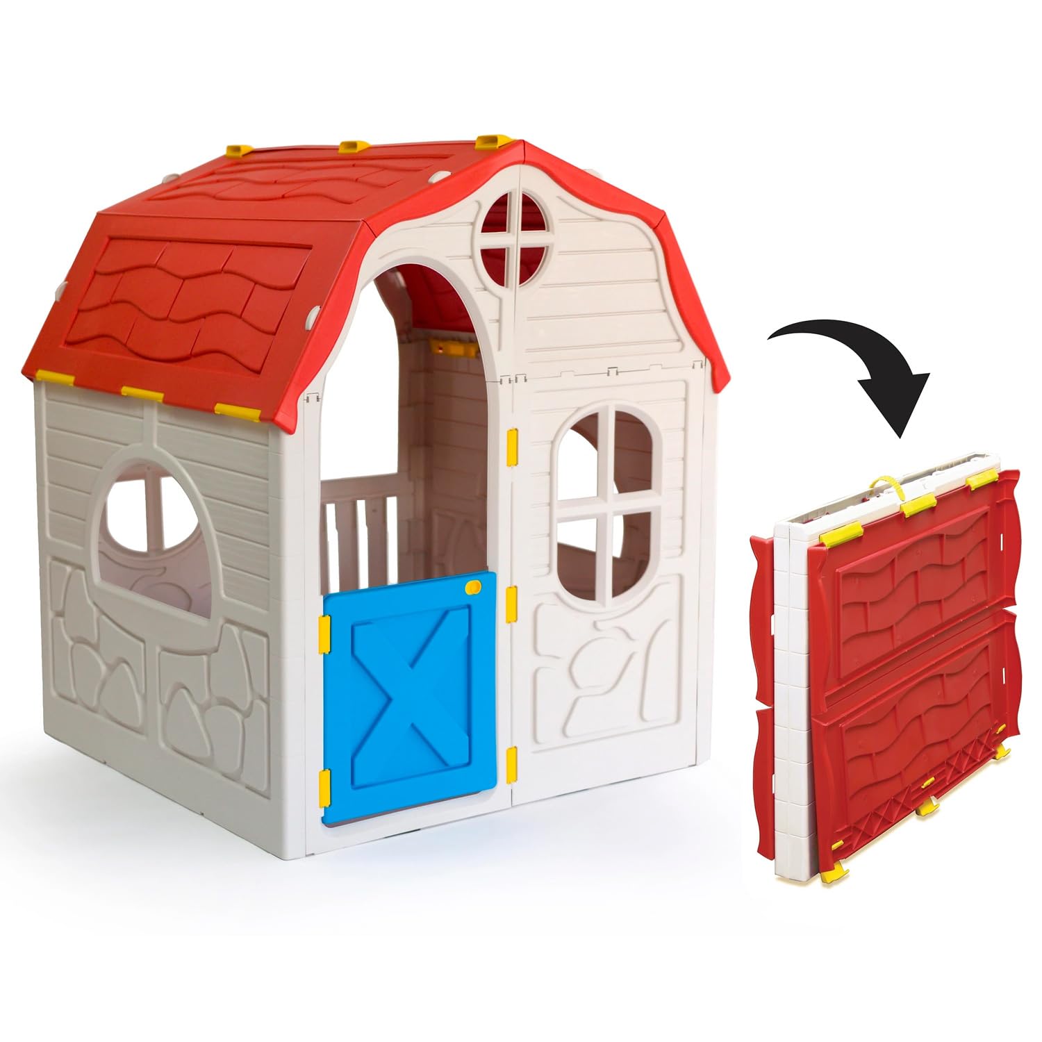 Casetta Gioco Pieghevole GioPlay per Bambini
