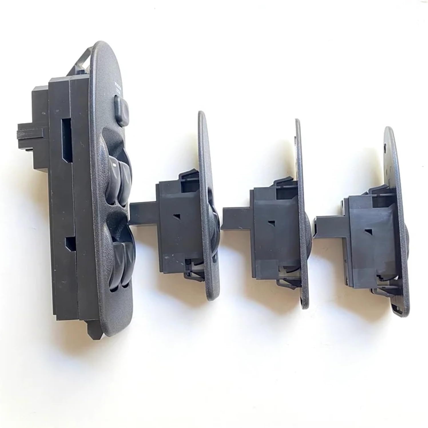 Electric Power Master Window Switch Button Front Left Right Switch Lifter Compatible with Mitsubishi Carisma 1995-2006 MR 740 599(Color:2pcs)