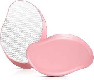 Crystal Hair Eraser for Women and Men, Reusable Crystal Hair Remover Magic Painless Exfoliation Hair Removal Tool, Magic Hair Eraser for Back Arms Legs (Pink)