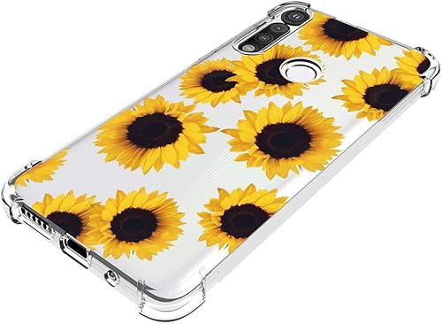 Miniatura 5 de Funda para Moto G Fast 2020, Motorola G Fast para niñas y mujeres, delgada, a prueba de golpes, patrón transparente, suave, flexible, TPU trasero,