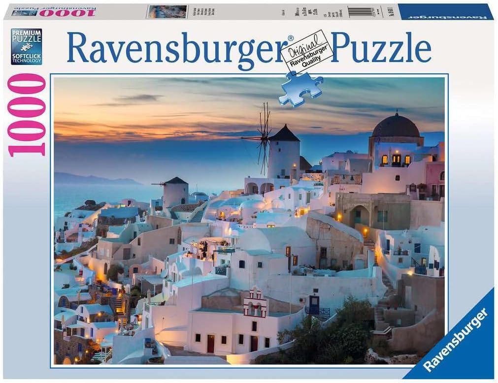 Ravensburger Santorini 1000 Piece Jigsaw Puzzle for Adults and Kids Age 12 Years Up