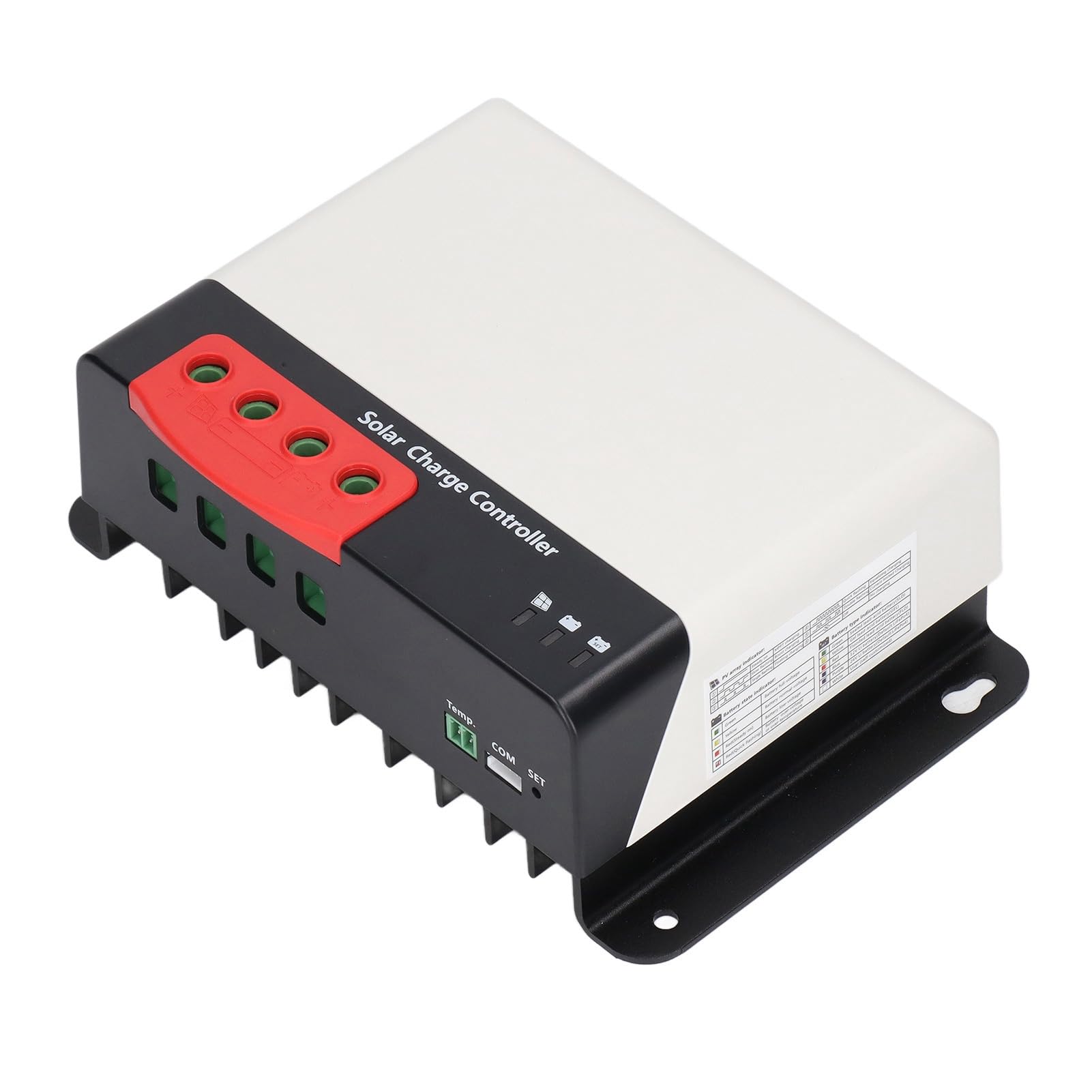 Controlador de Carga Solar MPPT, Regulador de Panel Solar de 40 A,