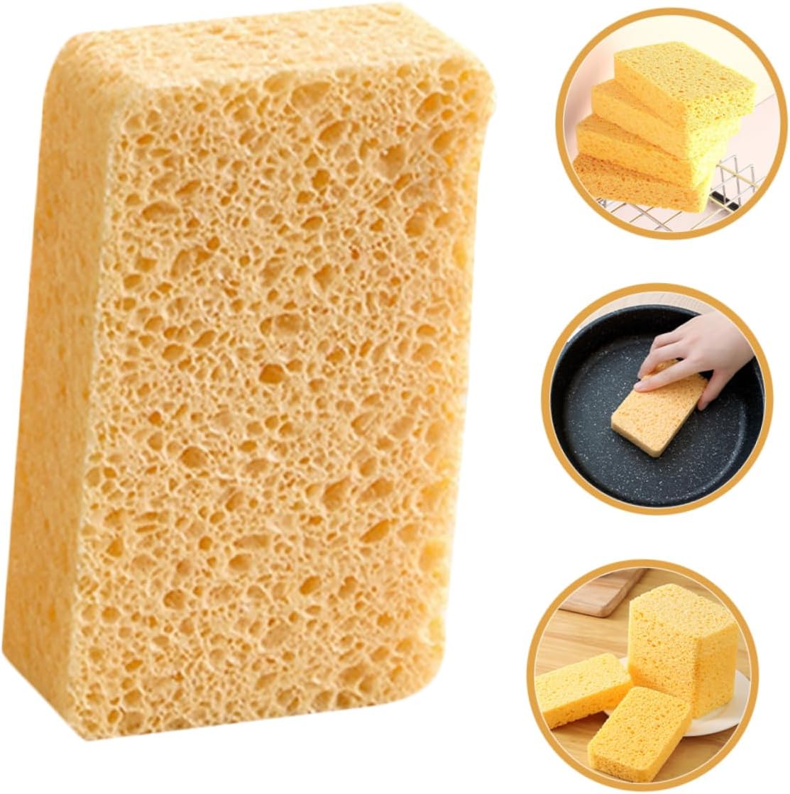 Ciieeo 30pcs Multi-Functional Dish Washing Sponge Soft Scrubber for Kitchen Reusable Cleaning Sponge for Pots Baking Pans Utensils