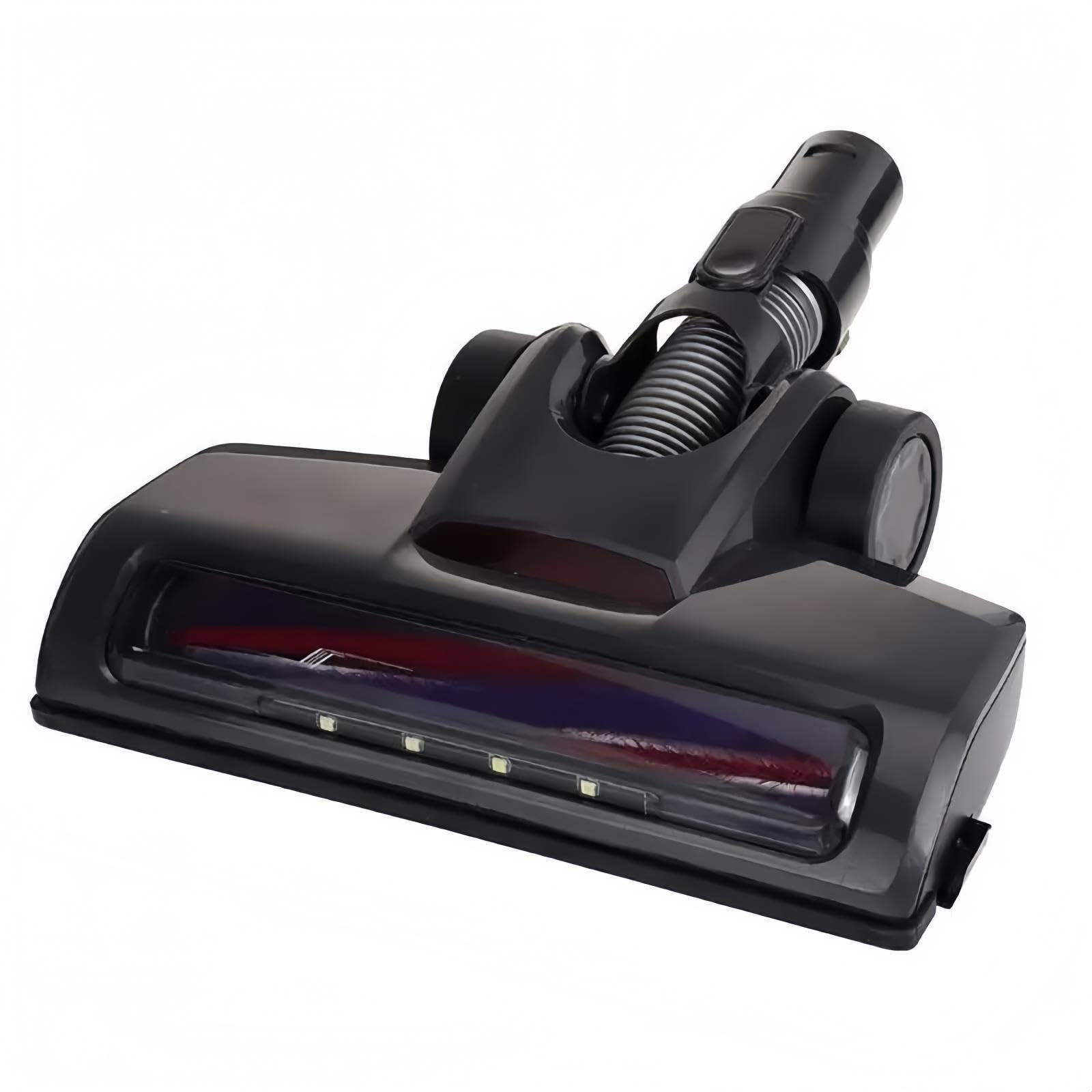 Cabezal motorizado de limpieza profesional negro FS001, compatible con accesorios de repuesto for aspiradora Dibea D18
