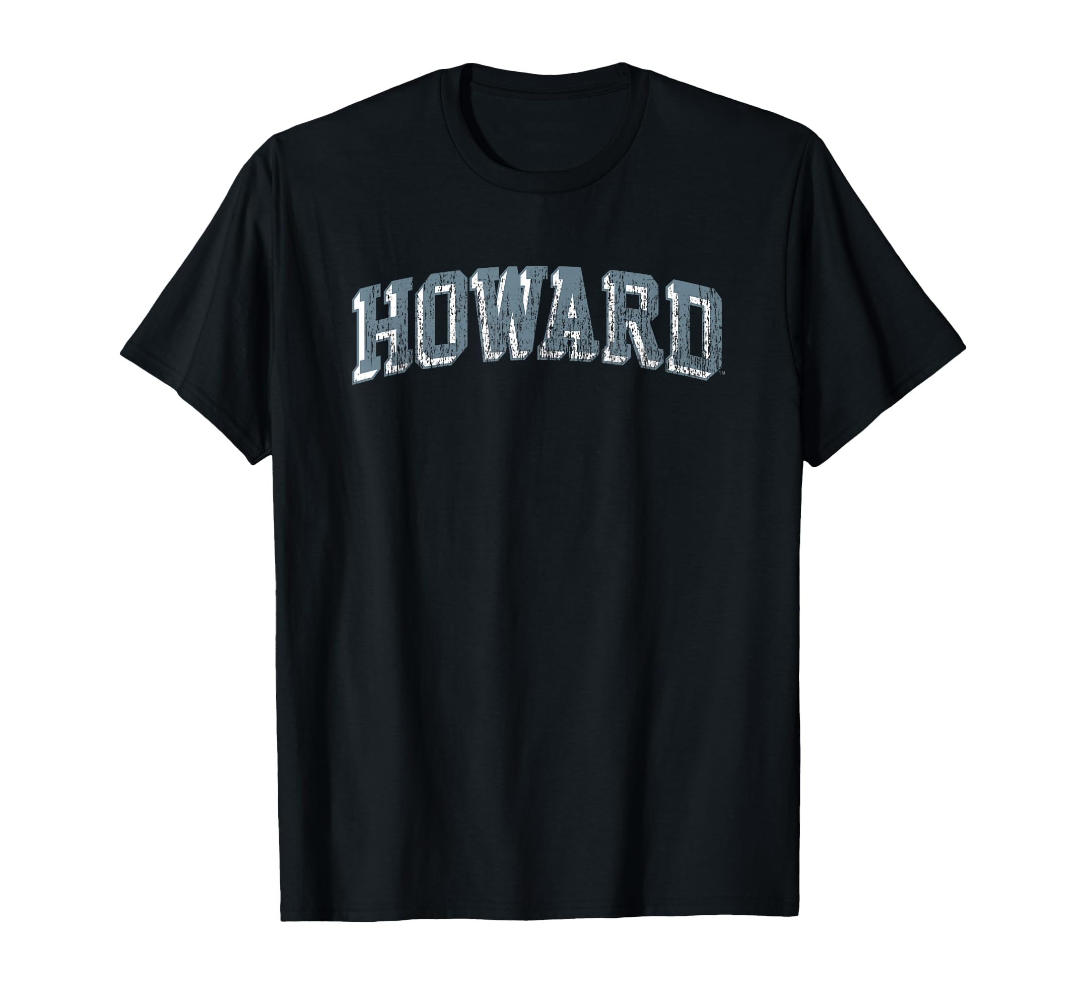 Howard University Bison Retro Arch Logo T-Shirt