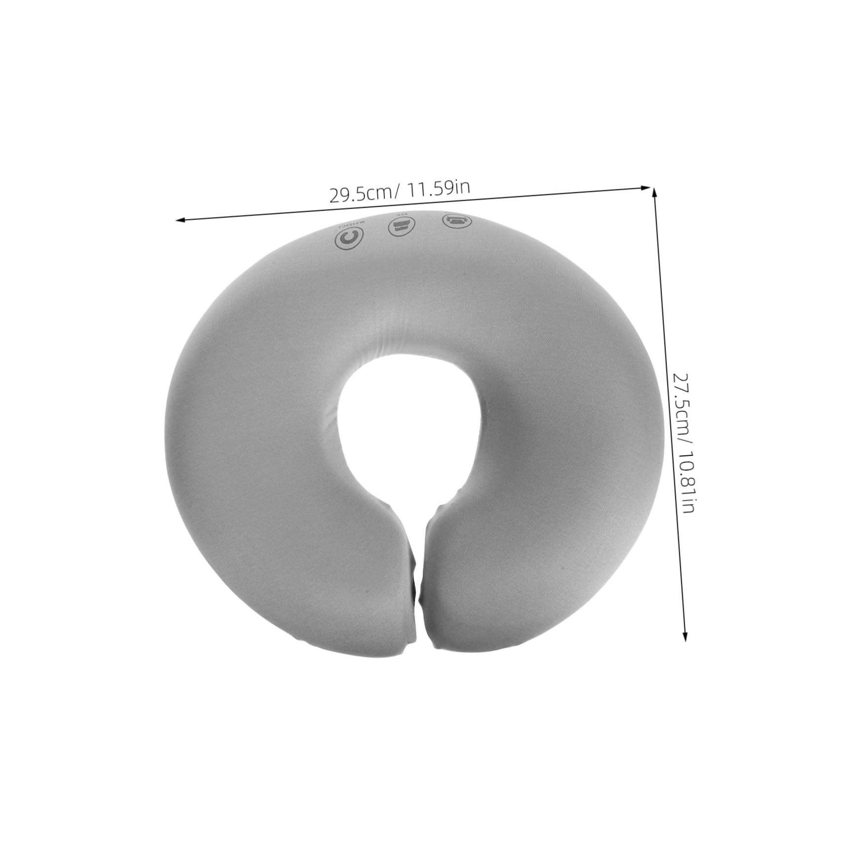 GRIRIW U Shaped Memory Foam Face Pillow Ergonomic Beauty Cradle Pad for Massage Tables Soft Skin Friendly Support for Spa and Salon Use Optimal Neck Alignment