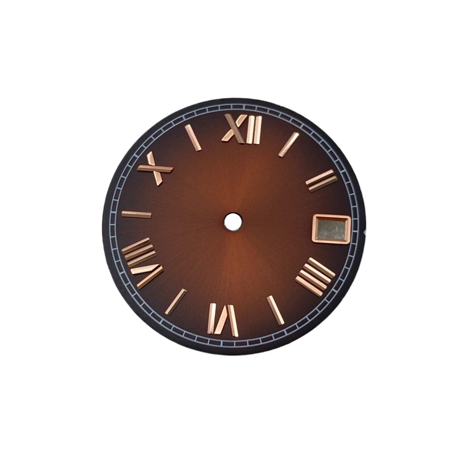 1pcs 28.5mm Numeri NH35 Orologio Quadrante Adatto Sunburst Grano NH35 Movimento Mod Dial Data Windows Vintage Man Watch