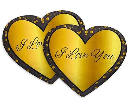 DreamVio Love Heart Shaped Velvet Cushion/Pillow/Plush for Gifting on Birthdays,Anniversaries, Valentine Day Color - Multi (Size- 15x17 inch) Pack of 2 Shape 13