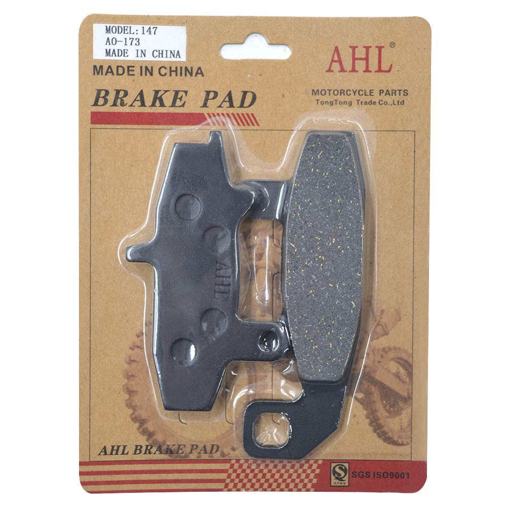 AHL - Plaquettes De Frein Avant Semi-métalliques Pour Suzuki DR 600 - Lot De 2 - Compatible Modèles 1985-1989
